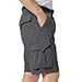 Columbia Mens Silver Ridge Cargo Hiking Short, Grill, 32 x 12