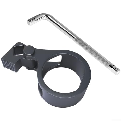 Automotive Steering Tool Puller Set, High Carbon Steel Construction, Anti-Slip Serrated Teeth, 22-42mm Fit, for Inner Ball Joint & Tie Rod Removal(2PCS one-way)