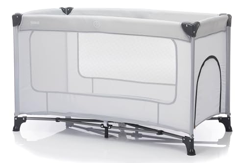 Fillikid Baby Reisebett 60 x 120 cm Nizza Exklusiv | Kinderreisebett von...