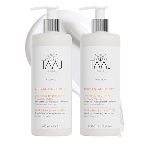 Lait Frais Hydratant à l'Aloé Véra après la douche pour revitaliser et adoucir les peaux sèches