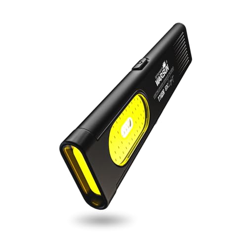 WARSUN T7 Mini LED Flashlight, USB-C Rechargeable, Magnetic Work Light with COB Side Light, Compact...