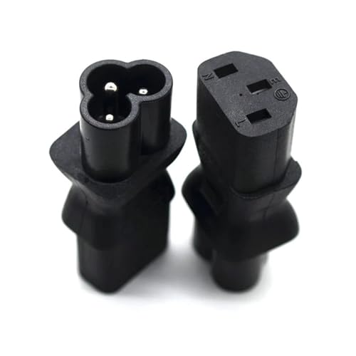 Adaptador C13 a C6 y C8 enchufe convertidor IEC de 2 pines a 3 pines 10A 250V WA-0102