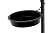 Clever Garden 3-Hook Outdoor Bird Feeding Station, Metal Multi Feeder Kit Stand for Attracting Wild Birds and Hanging Planters