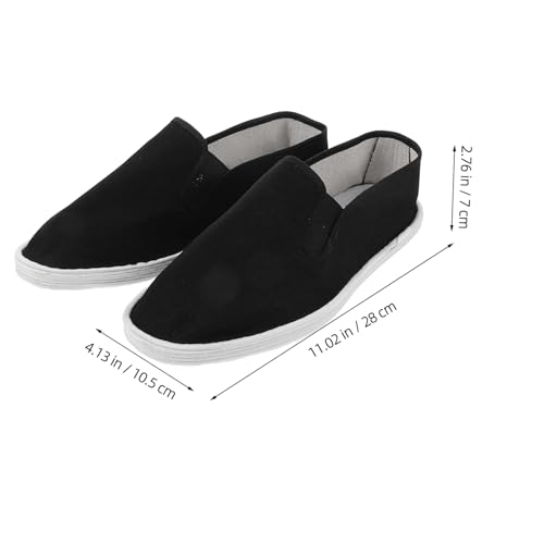 1set Martial Arts Taichi Cloth Shoes for Men Lightweight Design High Breathability Traditional Chinese Style Professional Training and Performance Footwear2