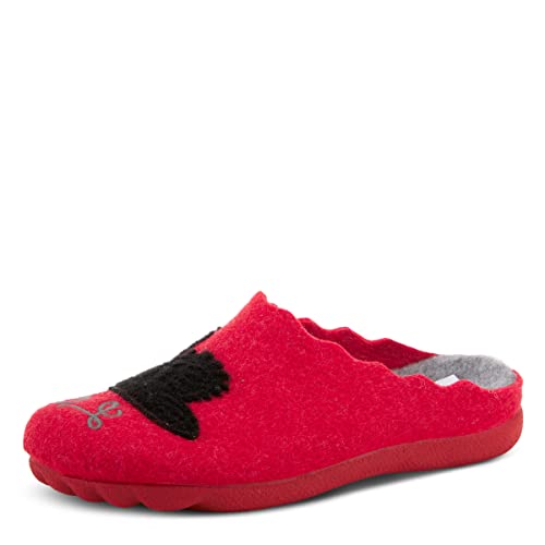 Flexus Spring Step Swanlove Indoor Slippers for Women - Ladies Everyday Wear Warm House Shoes - Women's Loafer for Indoor Use