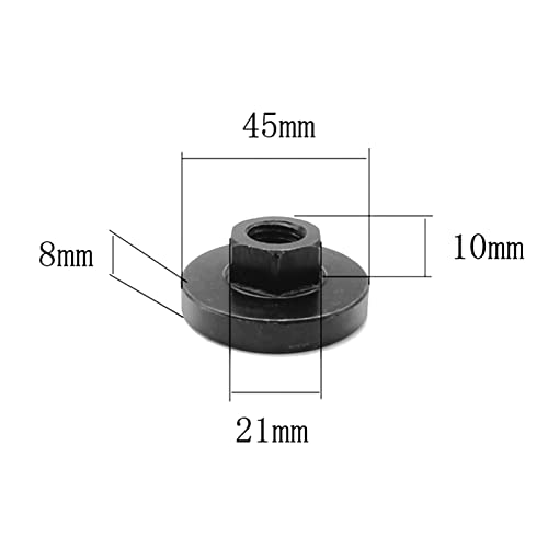 Tuercas M14 para amoladora angular de 115 a 230 mm pack de 2 piezas de repuesto 6