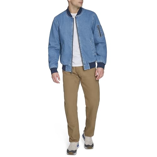 Levi's Men's Flight Satin Bomber Jacket2