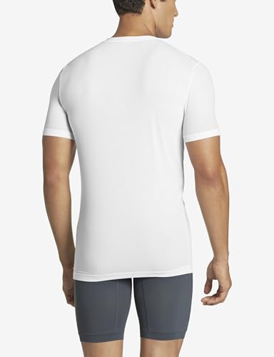 Tommy John Men's Cotton Basics Deep V-Neck Undershirt - Stay-Tucked Fit3