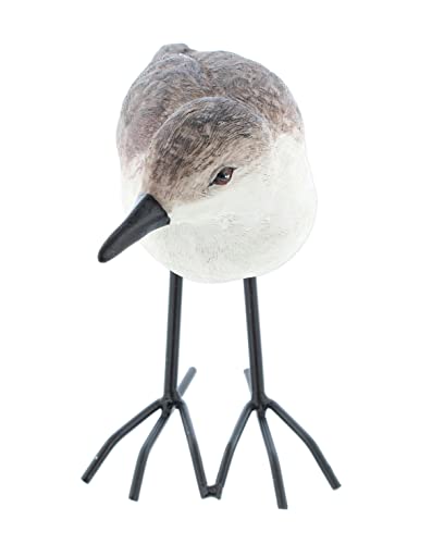 Figura Realista de Ave Costera Estatua de Playero de Resina miniatura 6