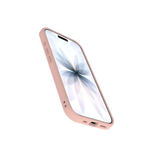 Image of OtterBox iPhone 17 Figura Series Case - Rose Smoke Pink - Aesthetic, Silicone Phone Cases, Protective Minimalist Design, MagSafe iPhone Case with Camera Protection