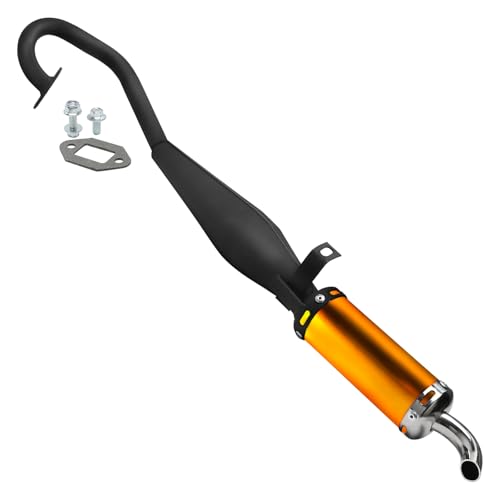 ICONSPORTSS 43-49cc 2-Stroke Exhaust Muffler for Mini Bikes