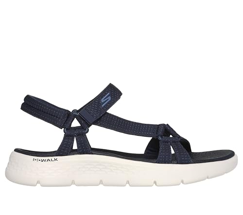 Image of SKECHERS Women's GO Walk Flex Sandal - Illuminate Hands Free Slip-ins Fisherman