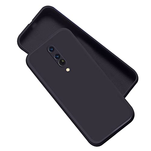 Image of A rtistque Back Cover Case for OnePlus 8 with Camera Protection | Shockproof TPU | Stylish Protective Design | Slim Fit | Ultra Matte | OnePlus 8 Back Cover - Black