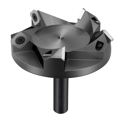 Broca de enrutador de superficie de 5 alas de carburo para un cepillado CNC rápido