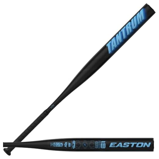 Easton | 2025 | Tantrum Slowpitch Softball Bat | USSSA | 13" Barrel | Balanced | 1-Piece| 26 oz.