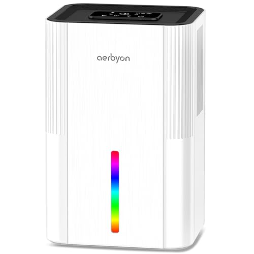 Aerbyon 95 OZ Dehumidifier for Home & Basement, 1000 sq.ft.