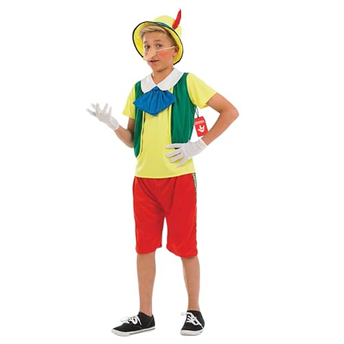 Fun Shack-Fnk3585 World Book Day Movie Character Costume da Giornata Mondi Ragazzi, Cartoni Animati, Giallo, S, FNK3585S-US