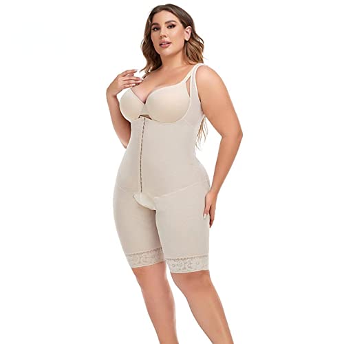 Fanxus Plus Size Corset Postpartum Body Shaping Belly Band European And American Women's One-Piece Corset #TOP1