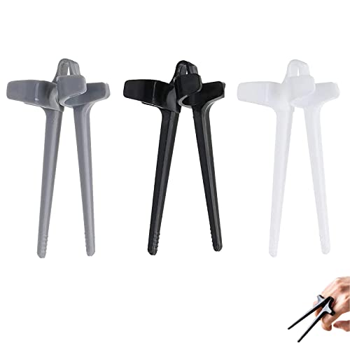 Olakin Palillos Chinos [3 Palillos], Palillos de Juego de Plástico, Palillos para los Dedos,...