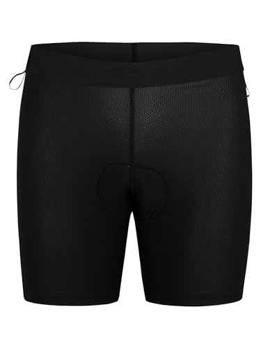 Medico Woman Rad Undershorty - Gepolsterte Fahrradunterhose Schwarz Größe L