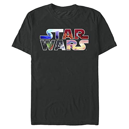 T-Shirt Homme Star Wars Franchisé en coton noir coupe standard