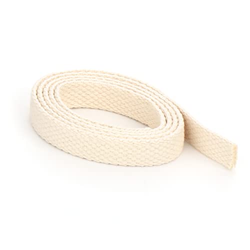NKlaus 3 meter flat burner wick 14mm 100% natural cotton lamp wick flat strand wick for oil lamp with purified petroleum 1287