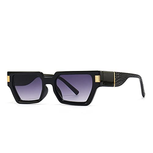 Lunettes de soleil luxe carré MUTYNE avec monture rétro de qualité supérieure pour dames et hommes
