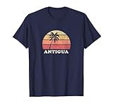 Antigua and Barbuda Vintage 70s Retro Throwback Design T-Shirt