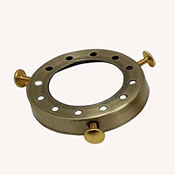 UNO Type Lamp Shade Holder 50mm Fitter Adapter Ring for Pendant Lights Screw-On Lamp Holder Converter for Ceiling & Wall Lamps