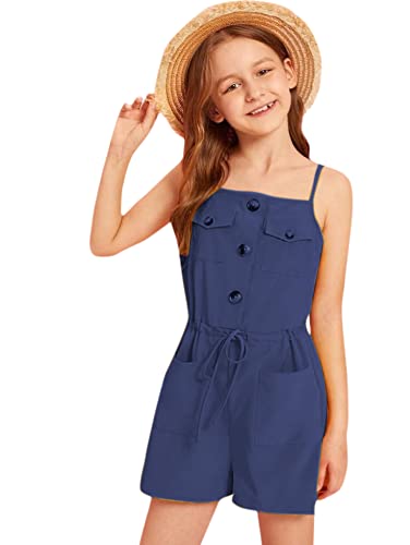 JESHIL Stylish and Fancy Lastest Trandy Rayon Sleeveless Jumpsuits Dress for Girls