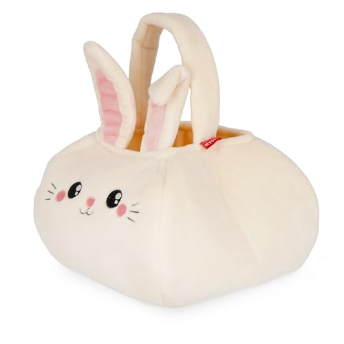 Legami - Sac pour la Chasse aux œufs, Panier de Pâques, Sac à Bonbons, Panier de Pâques, en Tissu Souple Pliable, avec Poignée