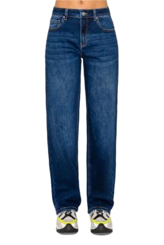 Wax Jean - Basic 5 Pocket Straight Jeans - 903762