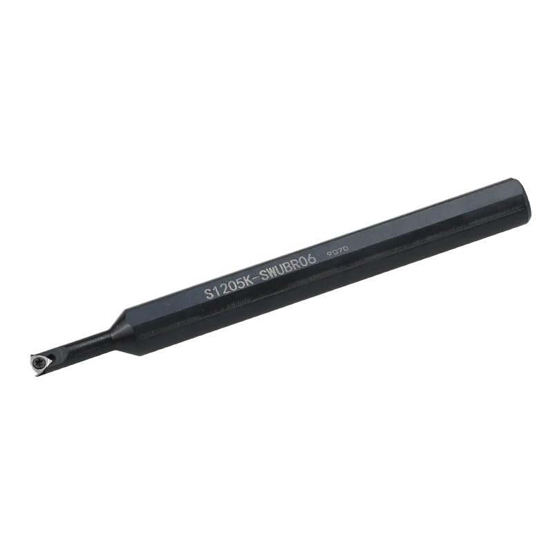 1pc S0705H S0805H S1005K S1006K S1205K S1605K-SWUBR06 Lathe Boring Bar Tool Internal Turning Tool Holder for WBGT060102(S1205K-SWUBR06,NO Insert)