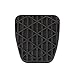 X AUTOHAUX 2pcs Car Auto Vehicle Brake Clutch Pedal Pad Cover Fit for Mercedes-Benz Vito 2013-2017 2012910282