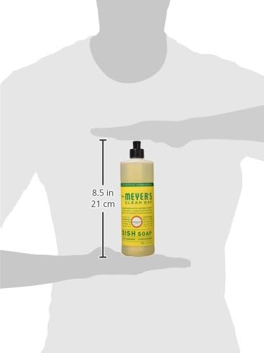 Mrs. Meyers Clean Day Liquid Dishwashing Soap, Honeysuckle, 16 oz 1 pack