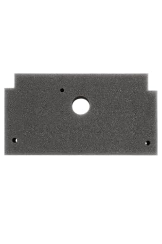 Filterwelt® Filtro de esponja 12022801 para secador de bomba de calor Bosch Siemens – Filtro de repuesto para zócalo – Ajuste perfecto y lavable – Filtro de espuma 292 x 142 mm – Compatible con muchos