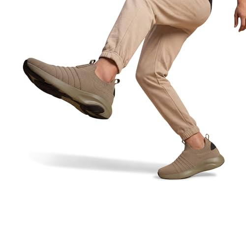 Image of Neeman's Unisex Begin Walk 'Breeze' Slip Ons Shoes | Breathable Knit Upper with Cushioned Insole & Supportive Midsole for Everyday Comfort