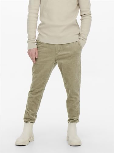 Only & Sons ONSLINUS Cropped Cord 9912 Pant NOOS – Ansicht 2