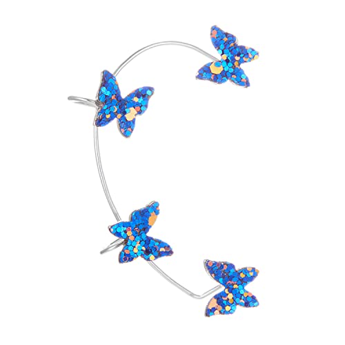 Butterfly Cuff Earrings For Women Non Piercing Hook Clip On Ear Cuffs Wraps Climber Earrings Teens #TOP3