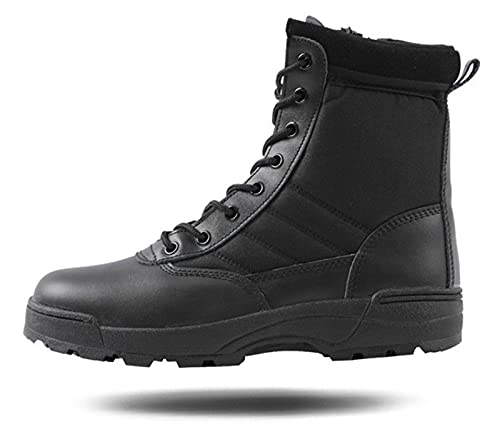 QMFUR Men’s Military Boots Outdoor Hiking Work Boot Tactical Durable Combat Boot Army Shoes3