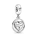ZHANGCHEN 925 Sterling Silber Perle Spinnen für Immer und für Immer Soulmate Dangle Charm Fit Mode Frauen Auflauf Armband Geschenk DIY Schmuck