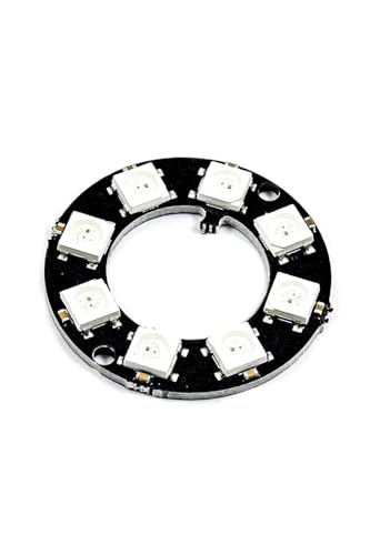 8 Bit Neopixel Halka Ring Ws2812b 5050 Rgb Led Modül, 5050 adreslenebilir lamba kartı
