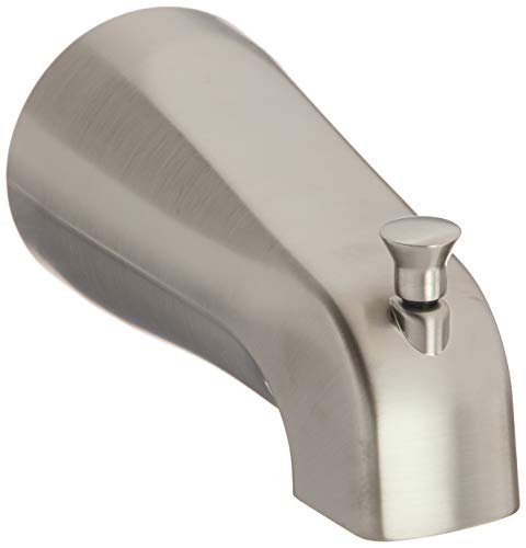 Moen Commercial Classic Brushed Nickel Diverter Tub Spout 15856CBN