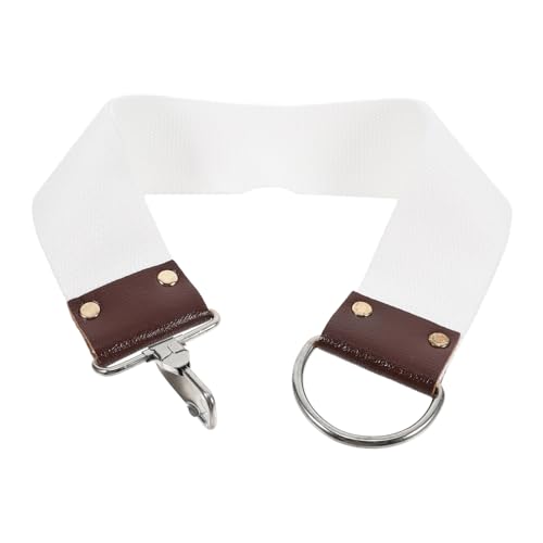Baluue Old Fashioned Double Canvas Razor Strop Barber Sharpening Strap for Straight Razors and Polishing Belt for Professional Use