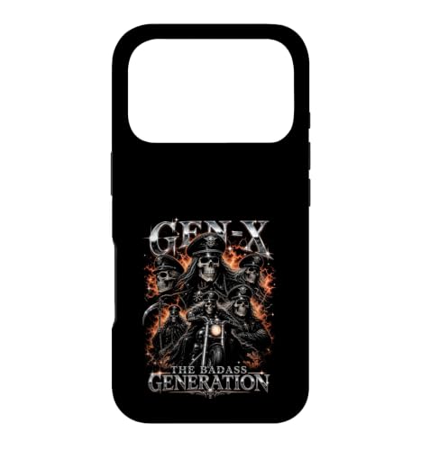 Gen X The Badass Generation�o�C�J�[�u�[�c���b�O�B �X�}�z�P�[�X iPhone 17 Pro �p