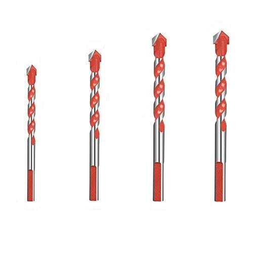 Drill Bit Set, Ultimate Punching Drill Bits Multifunctional Drill Bit Punching Hole Working Set