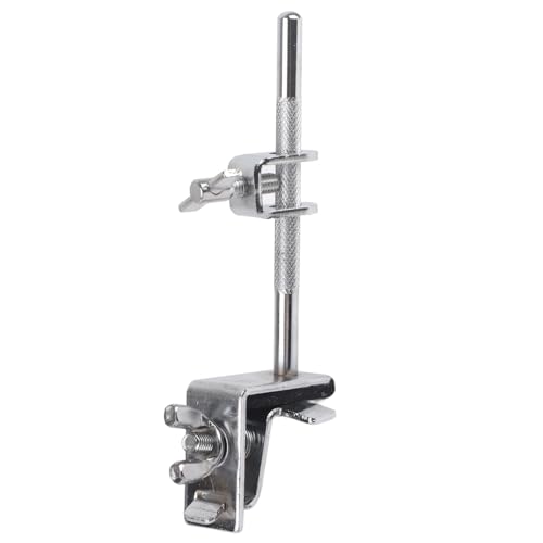 Cowbell Clamp, Jazz Drum Kit Cowbell Holder Percussion Accessory Adjustable Drum Cowbell Mount for Bass Drummer Rattle
