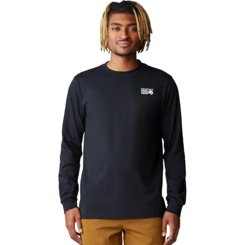 MHW Logo M à Manches Longues t-shirt contre la fraîcheur en montagne
