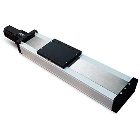 FUYU FSL120 Linear Stage Heavy Load Linear Guide Motion Ball Screw CNC Linear Actuator Slide Table Nema34 3-Phase Stepper Motor [200mm Stroke Work Size] Cover