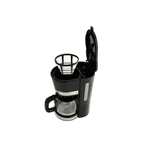 Kaffeemaschine Deski Edelstahl-schwarz 1,5 Ltr. 1000 Watt – Bild 4